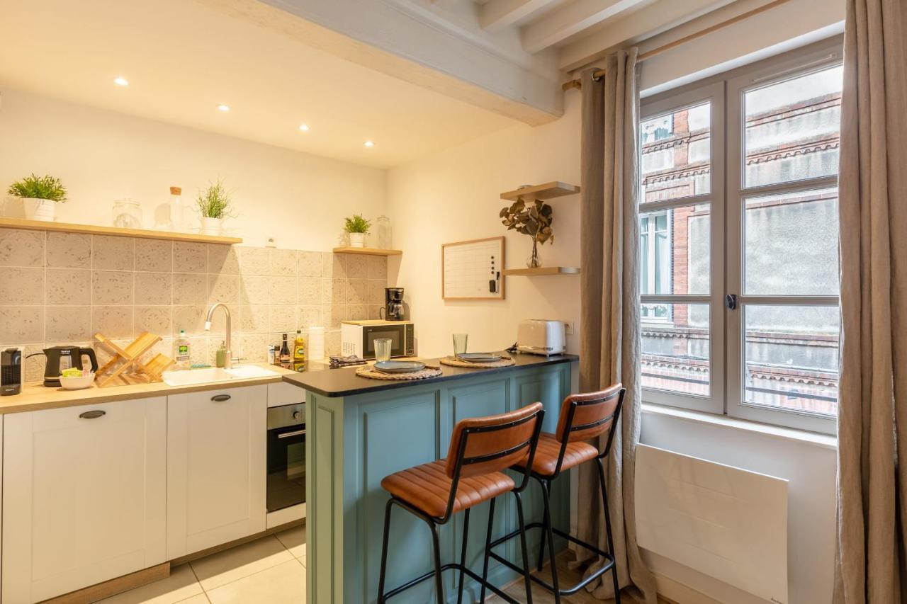 La Vague - Breath Of Freshness In Center Of Honfleur - Free Parking 550M Leilighet Eksteriør bilde